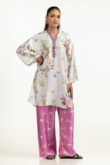 Charmeuse Silk Printed Co-Ord Set