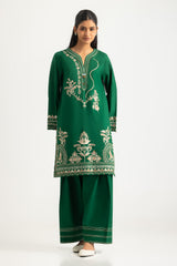 Cotton Bana Dora Embroidered Co-Ord Set