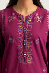 Cotton Bana Dora Embroidered Co-Ord Set