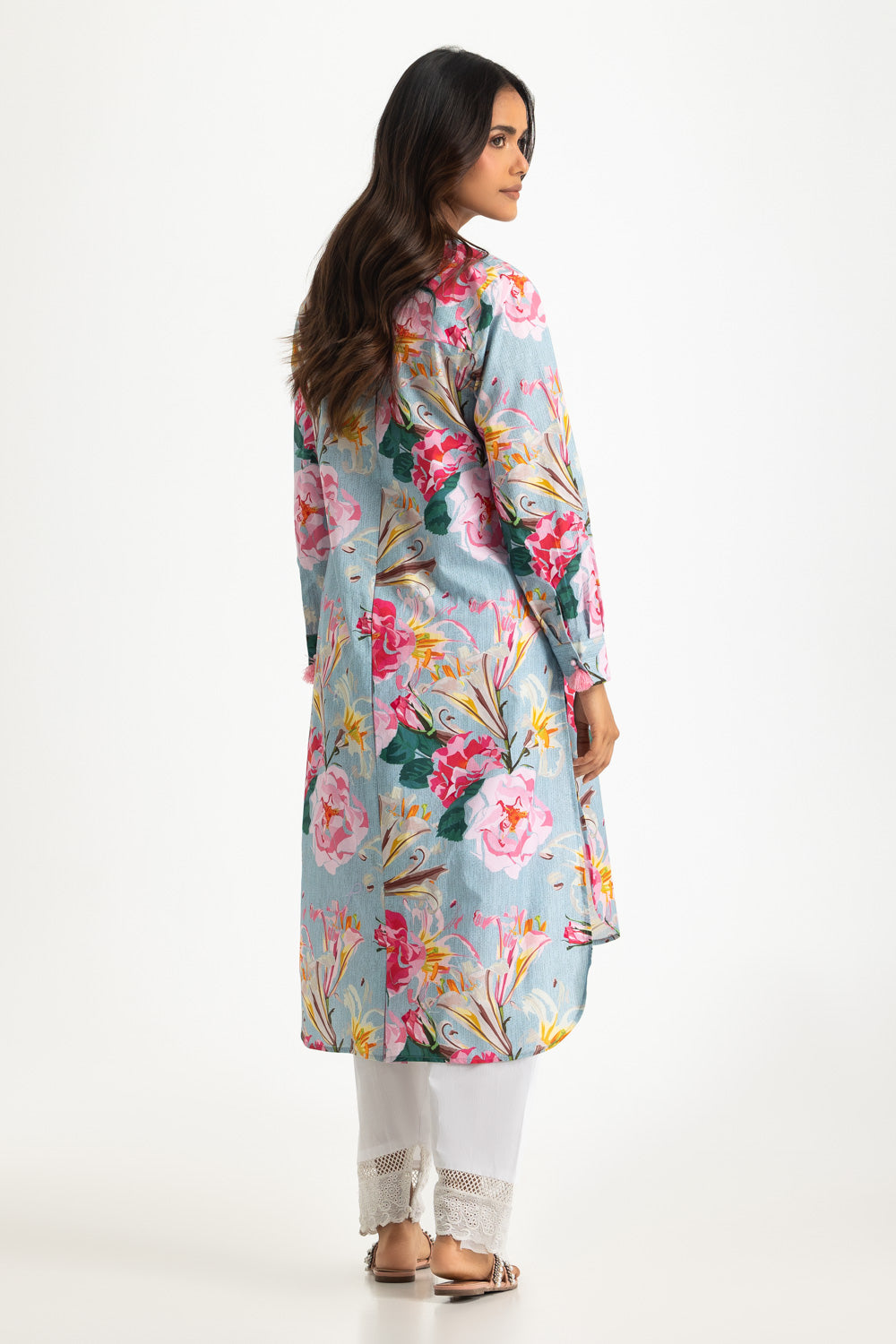 Cotton Bana Dora Printed Shirt