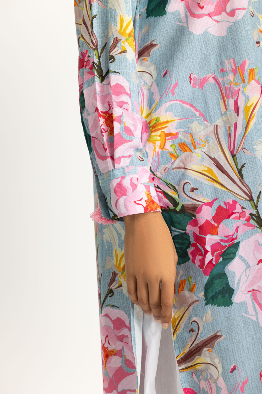 Cotton Bana Dora Printed Shirt