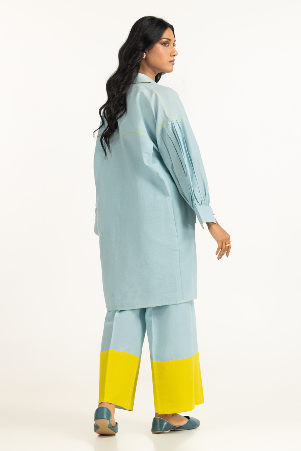 Cotton Dyed Bana Dora Co-Ord Set