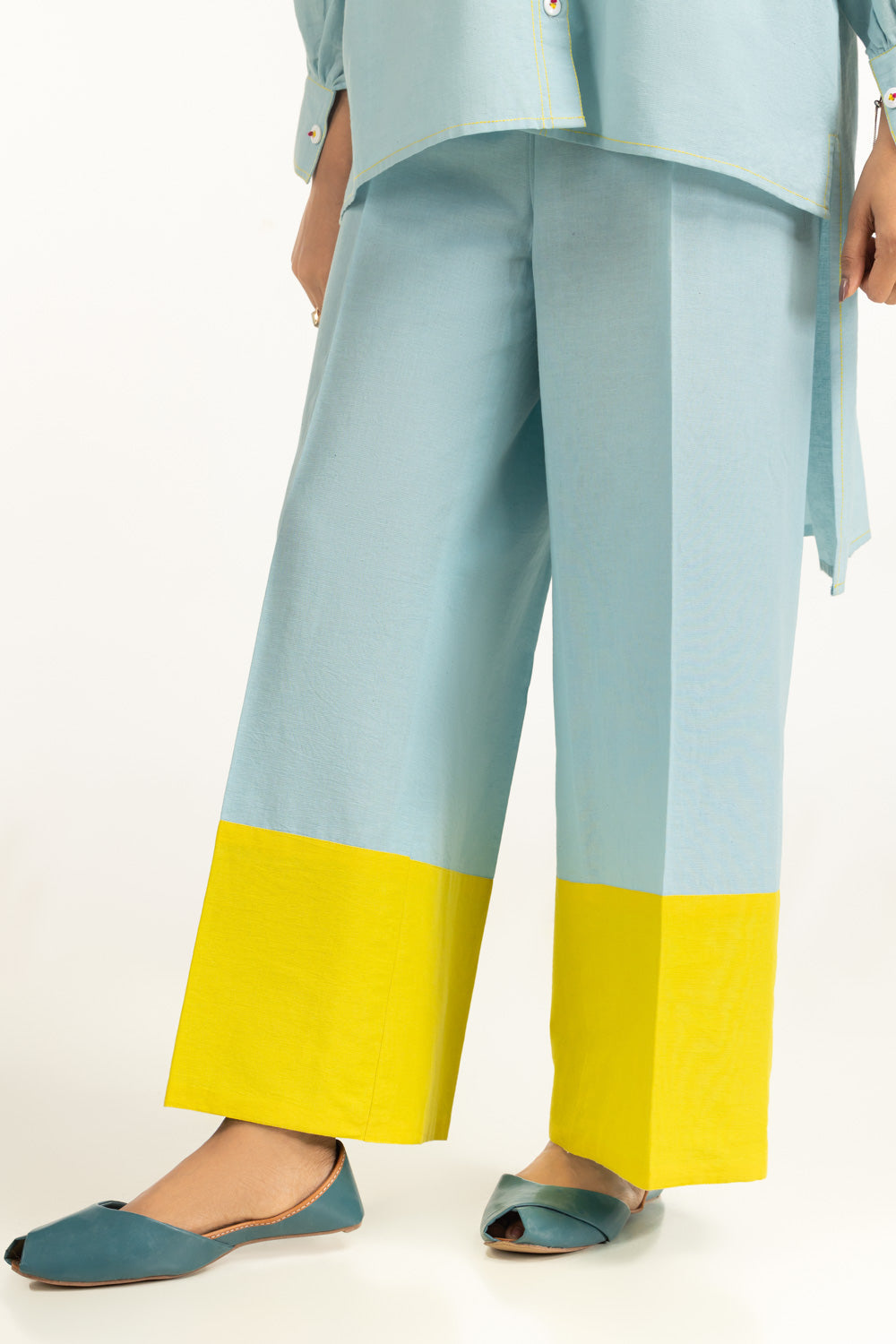 Cotton Dyed Bana Dora Co-Ord Set
