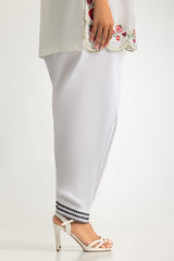 Cotton Embroidered Trouser