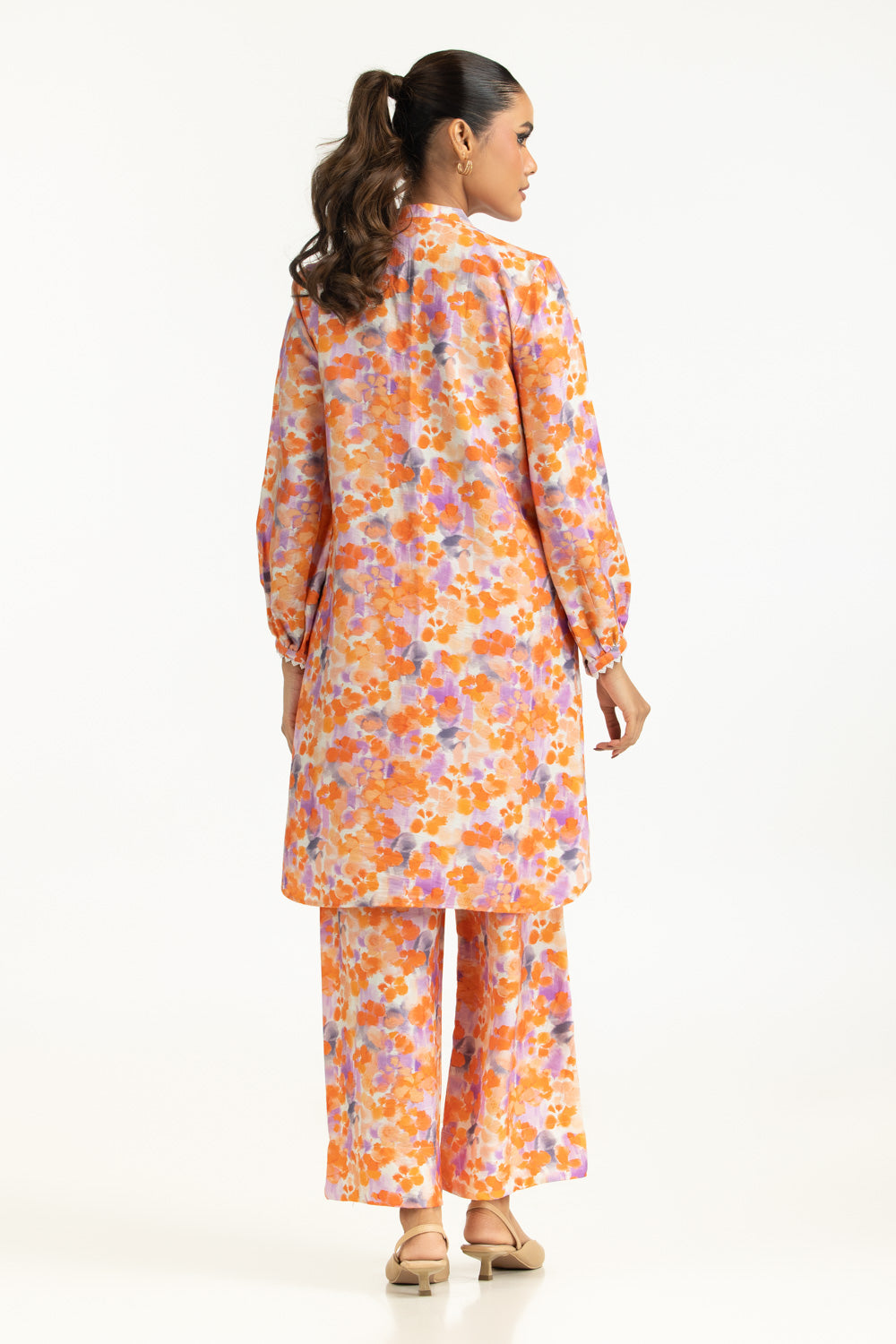 Cotton Nylon Printed Co-Ord Set