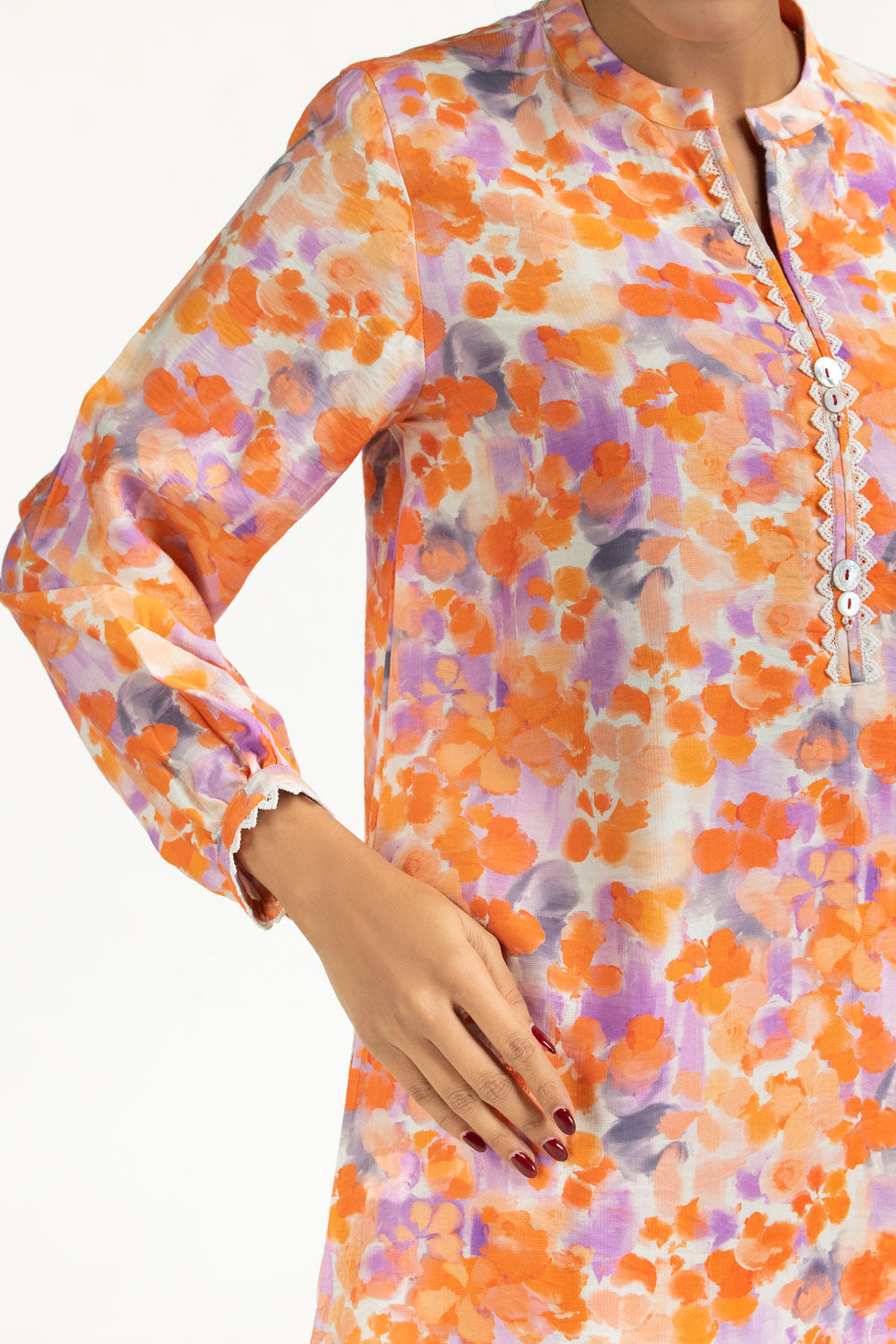 Cotton Nylon Printed Co-Ord Set