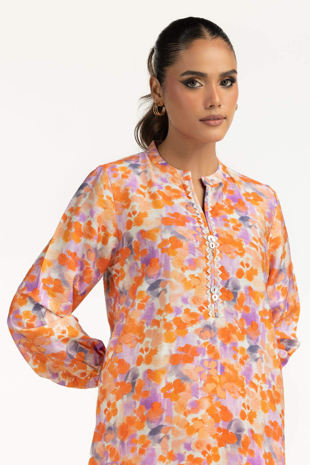 Cotton Nylon Printed Co-Ord Set