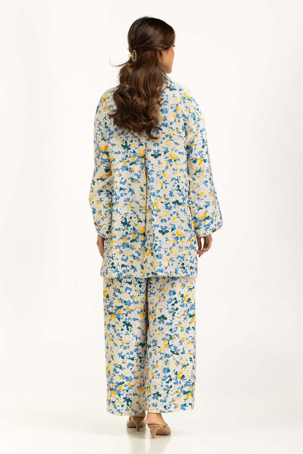 Cotton Nylon Printed Co-Ord Set