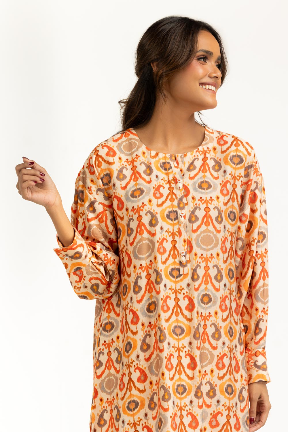 Cotton Nylon Printed Co-Ord Set