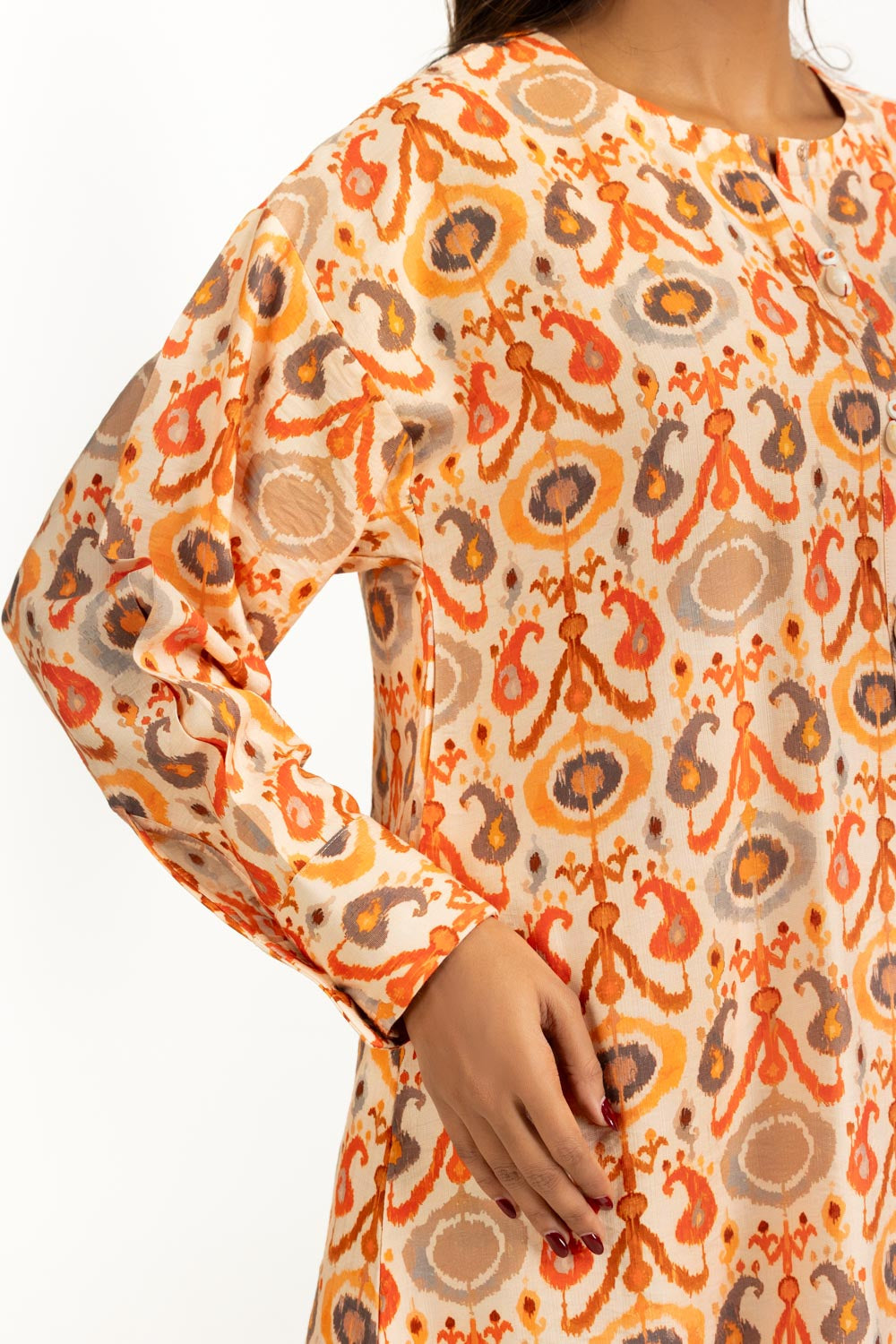 Cotton Nylon Printed Co-Ord Set