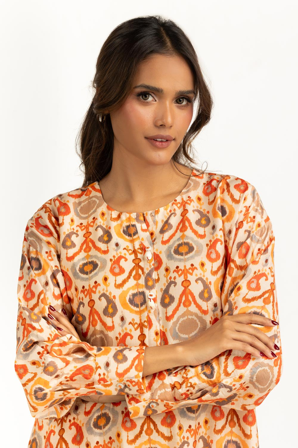 Cotton Nylon Printed Co-Ord Set