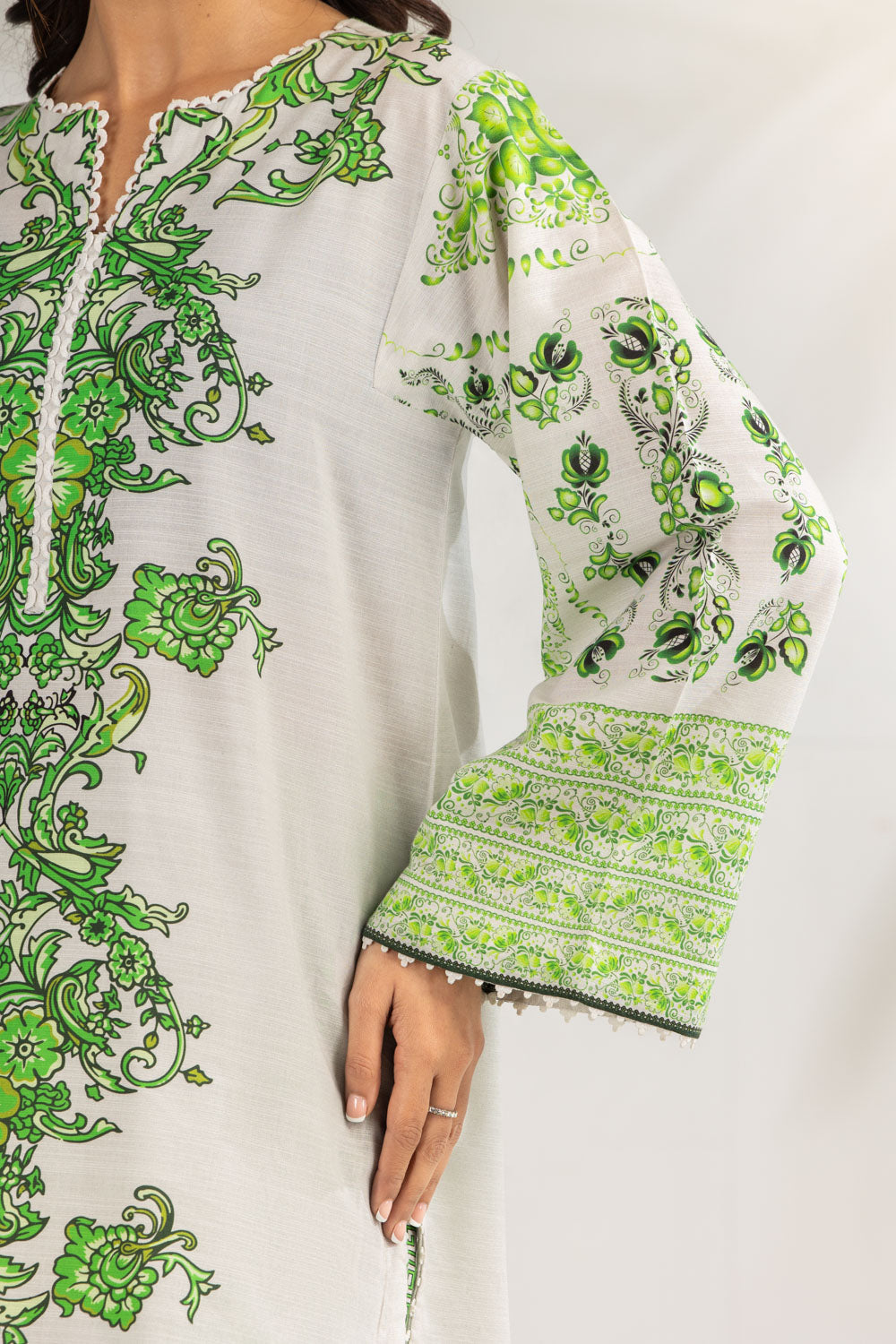 Cotton Viscose Printed Co-Oed Set