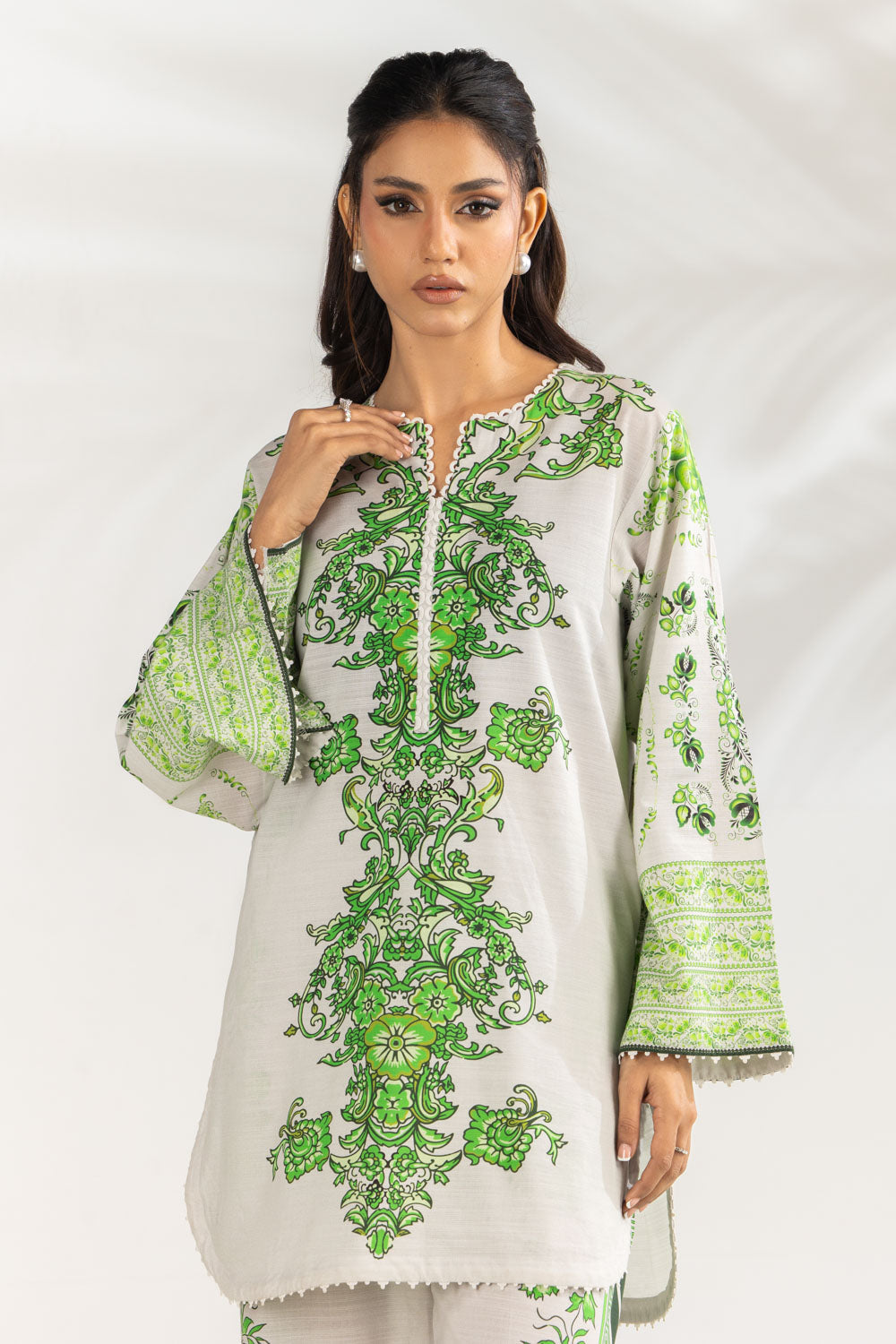 Cotton Viscose Printed Co-Oed Set