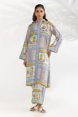 Cotton Viscose Printed Co-Oed Set
