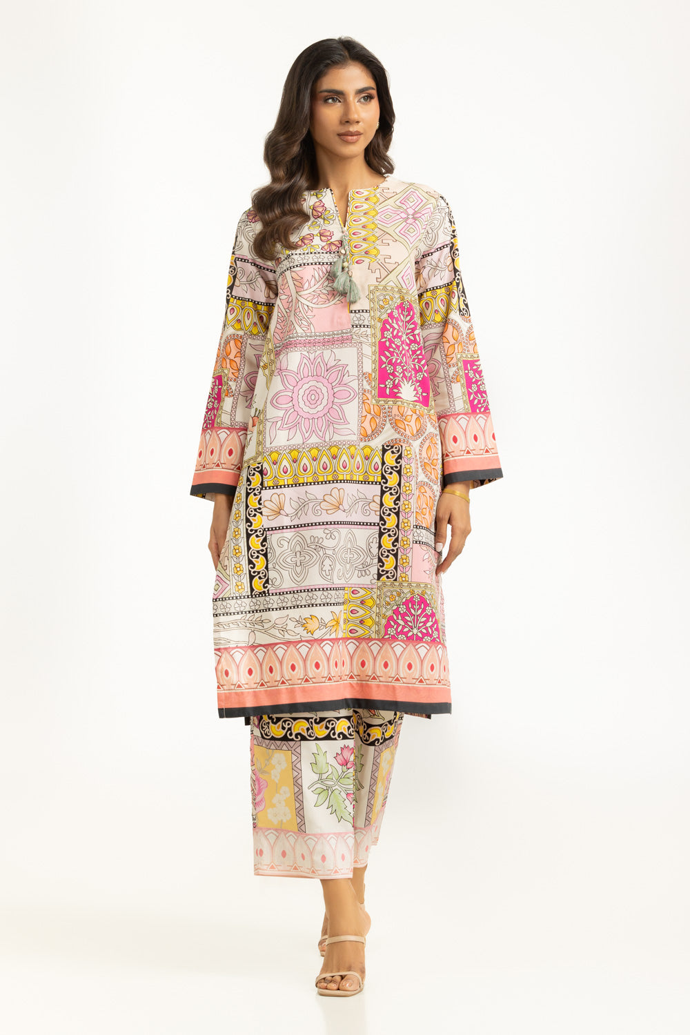 Cotton Viscose Printed Co-Ord Set