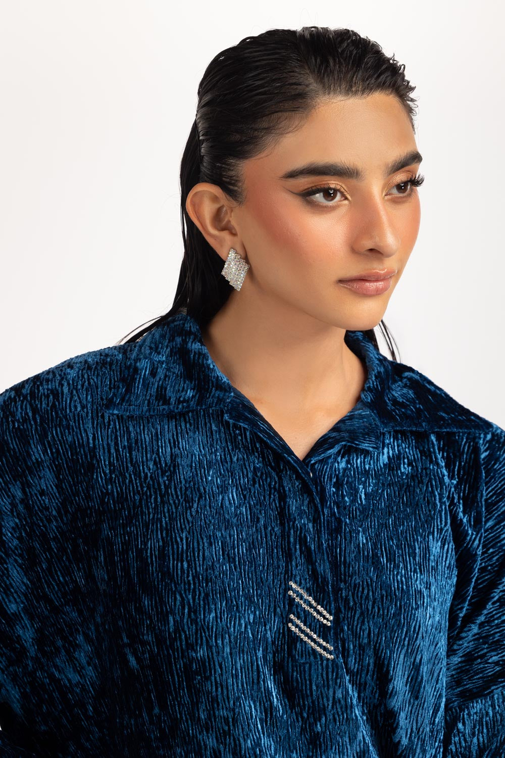 Crinkle Velvet Co-Ord Set