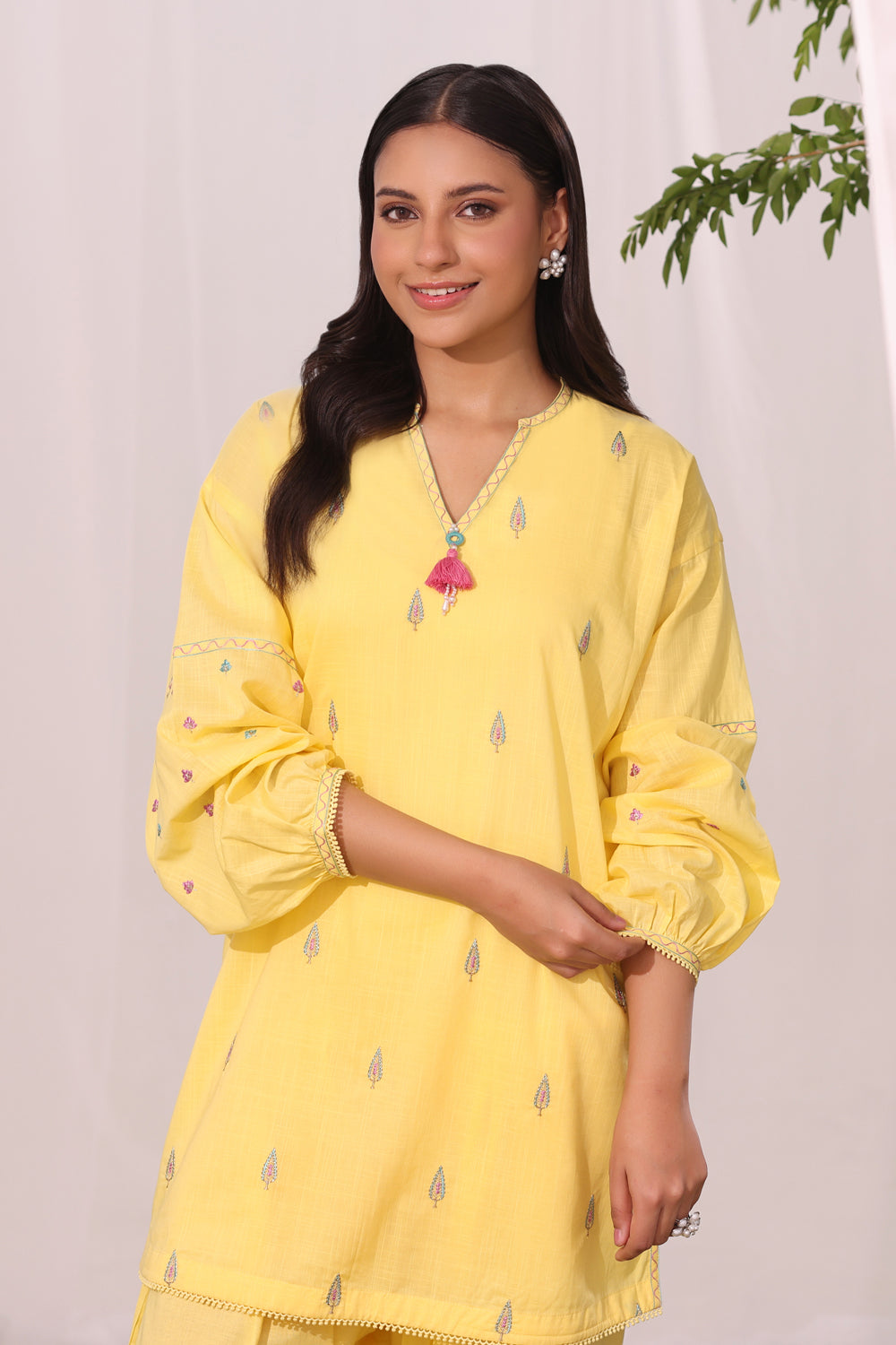 Cross Hatch Embroidered Co-Ord Set