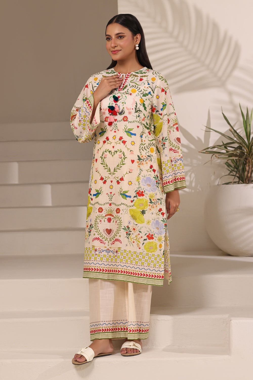 Cross Hatch Printed Co-Ord Set