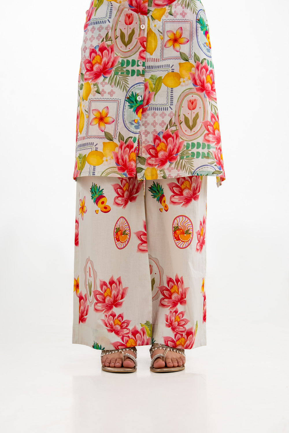 Cross Hatch Printed Co-Ord Set