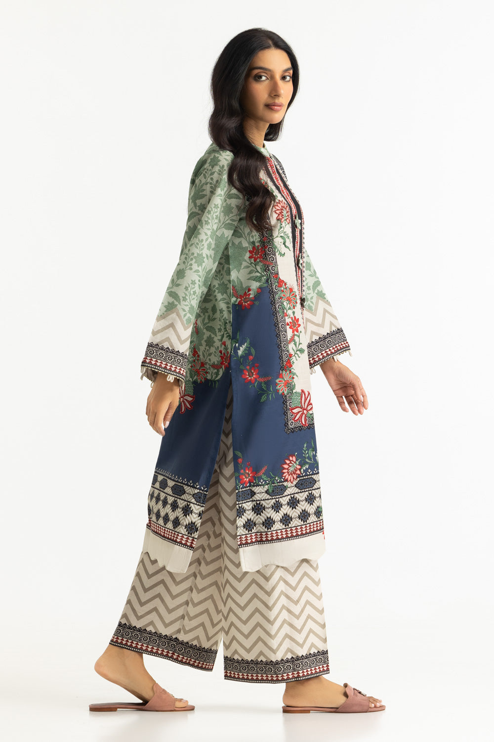 Cross Hatch Printed Co-Ord Set