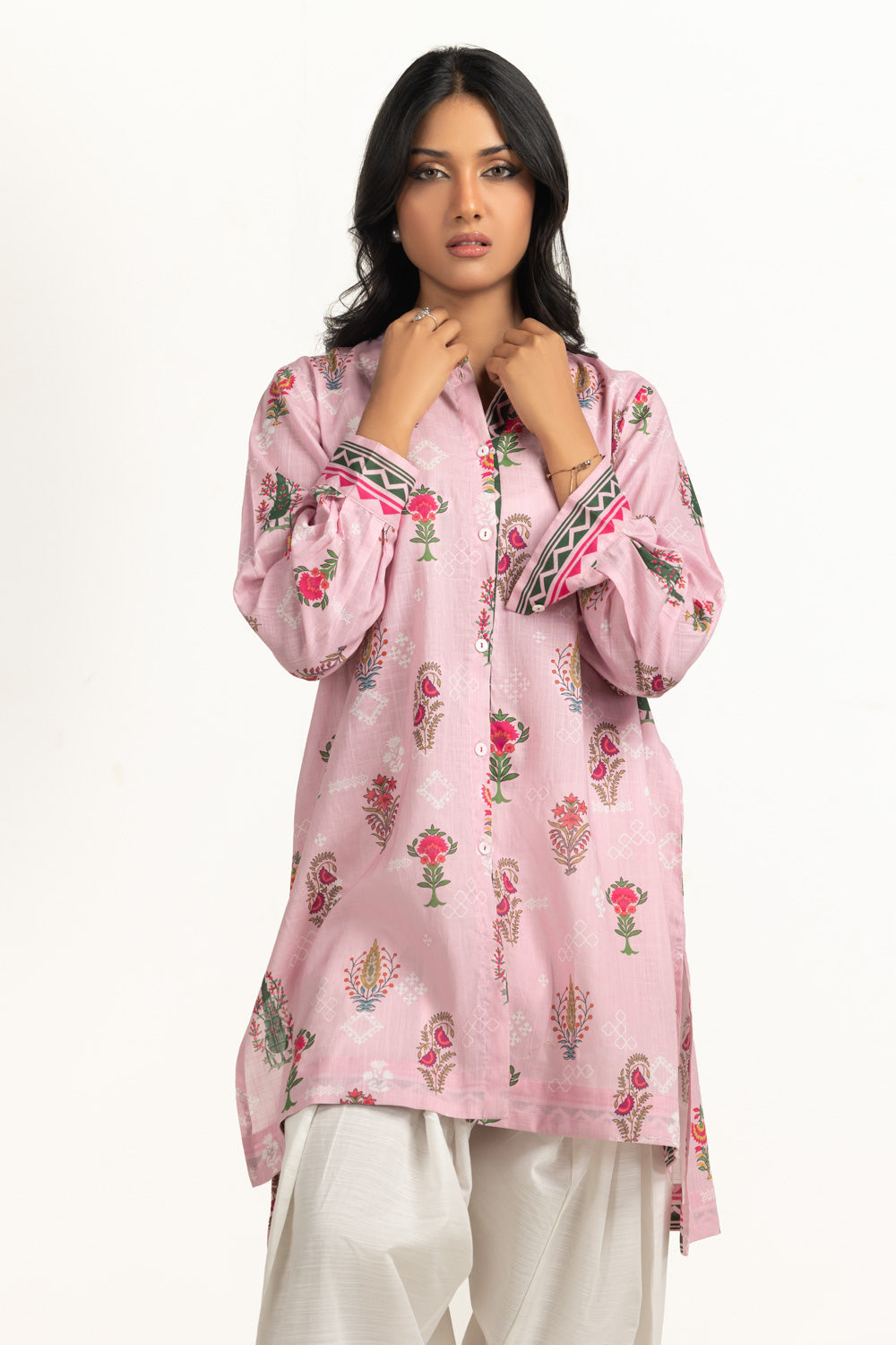 Cross Hatch Printed Shirt
