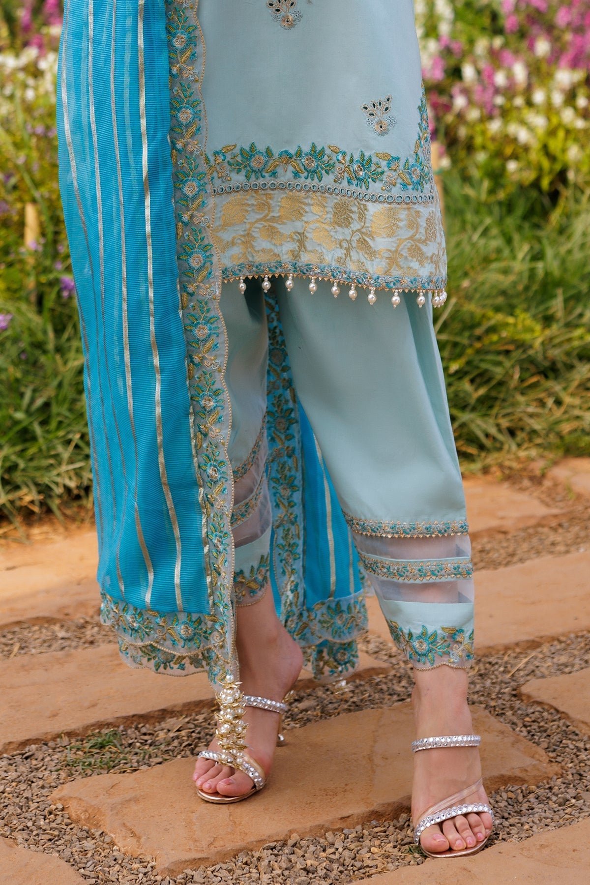3-PC  Embroidered Lawn Collection Suit CZ5-02 P