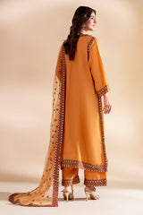 3-PC Embroidered Silk  CMA-6-360