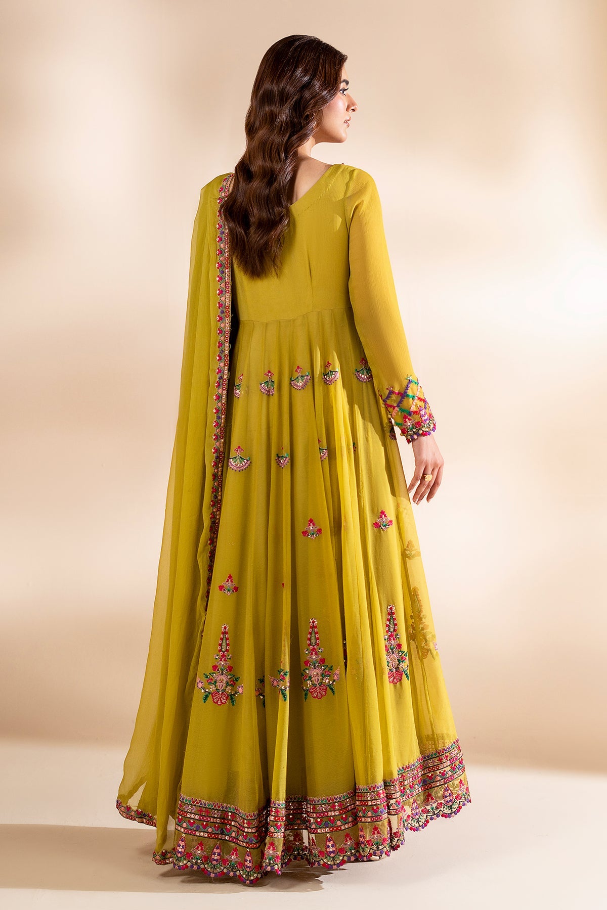 3-PC Embroidered  CMA-6-362