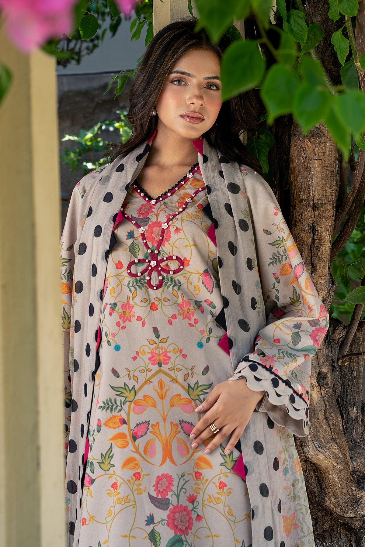 3-PC Stitched Printed Lawn C-Print Vol 3 CP6-25P