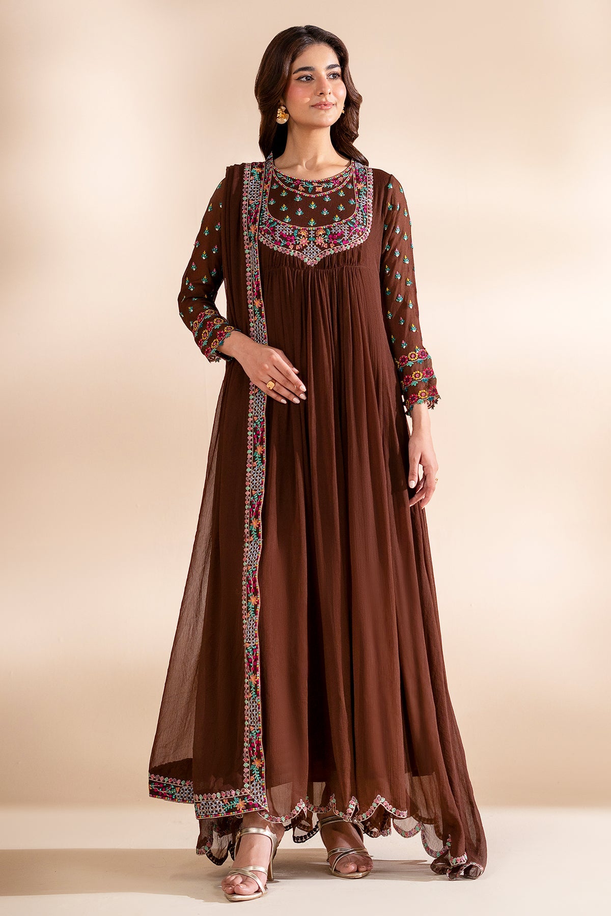 3-PC Embroidered  CMA-6-318