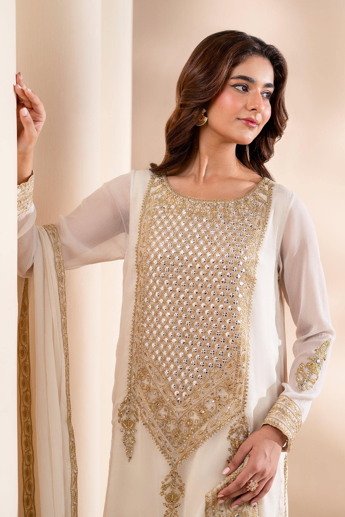 3-PC Embroidered CMA-6-436