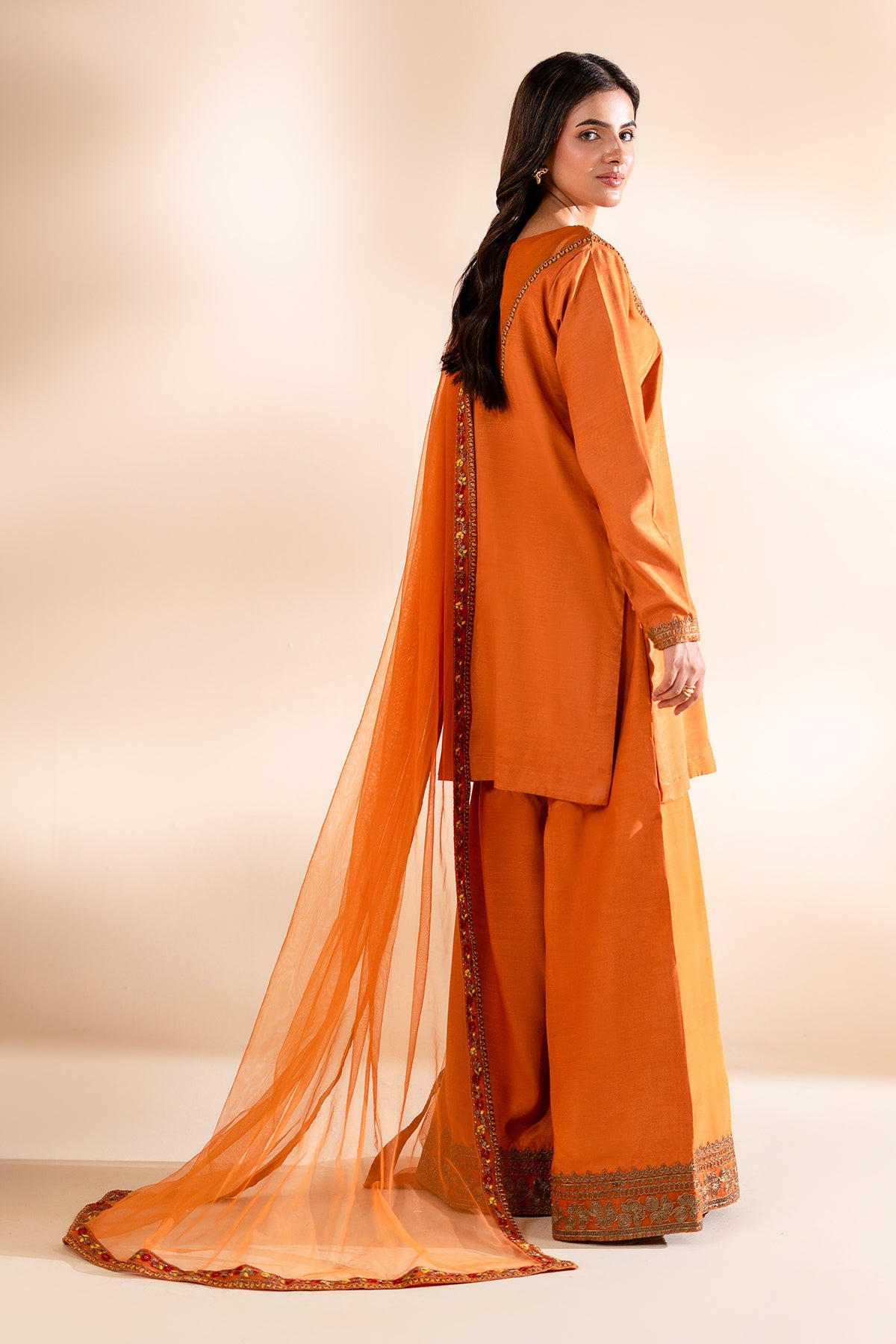3-PC Stitched Embroidered CMA-6-312