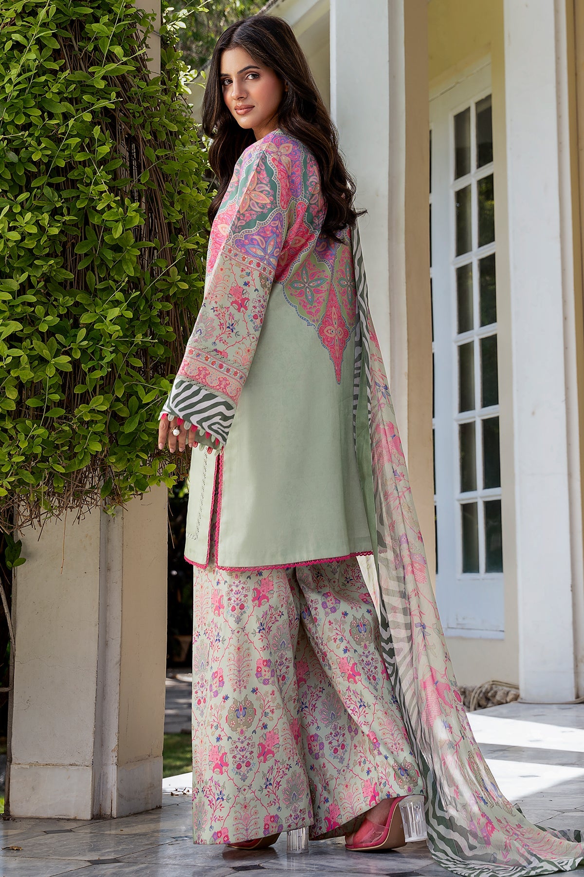 3-PC Stitched Printed Lawn C-Print Vol 3 CP6-20P