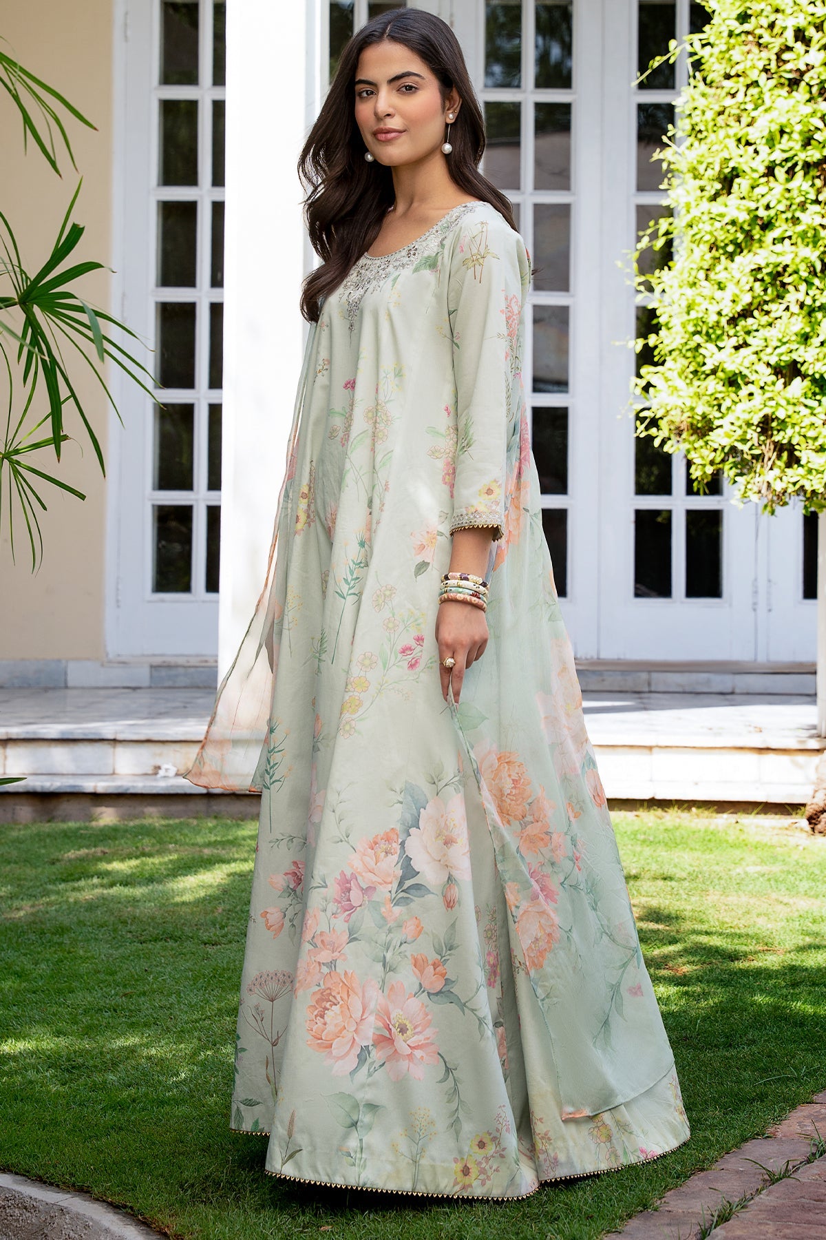 3 Piece Printed Lawn Maxi Set CNP-6-283