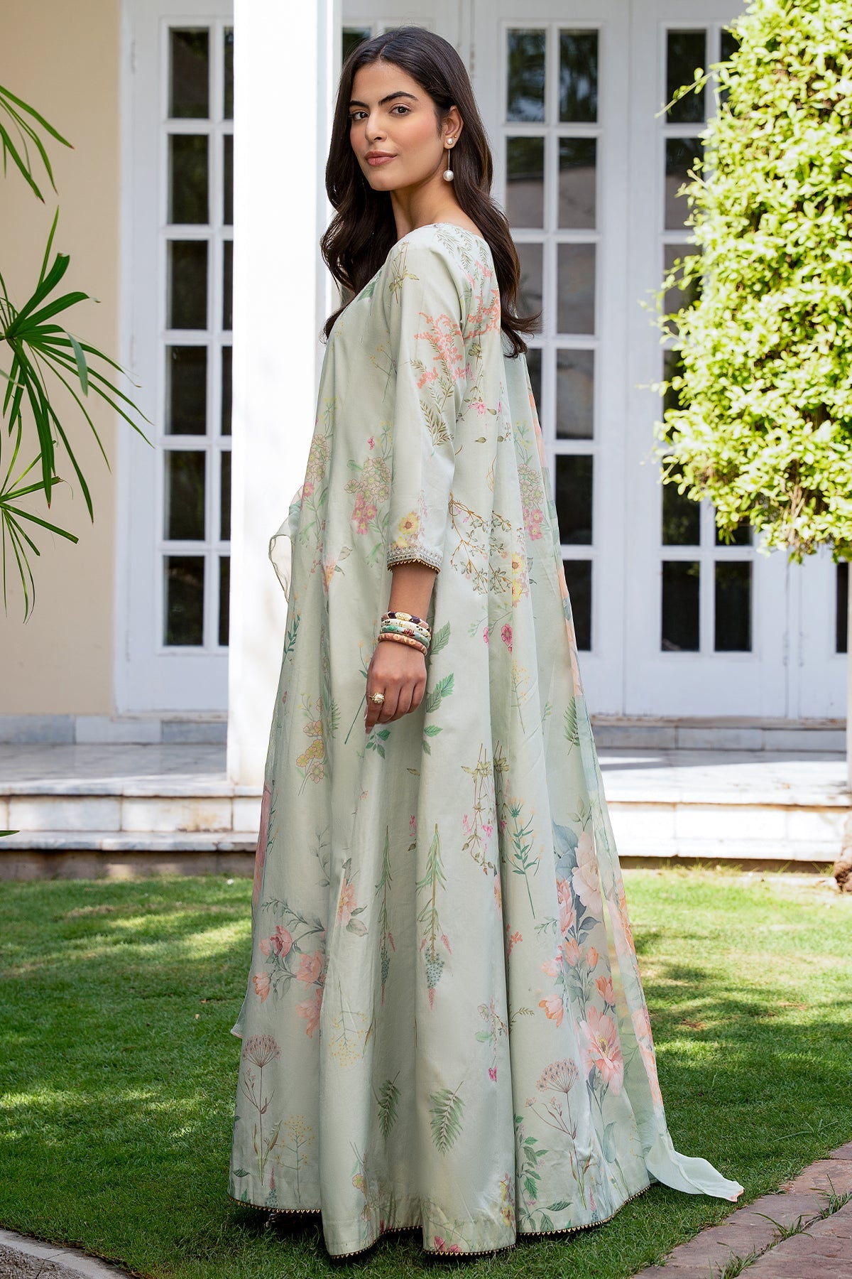 3 Piece Printed Lawn Maxi Set CNP-6-283