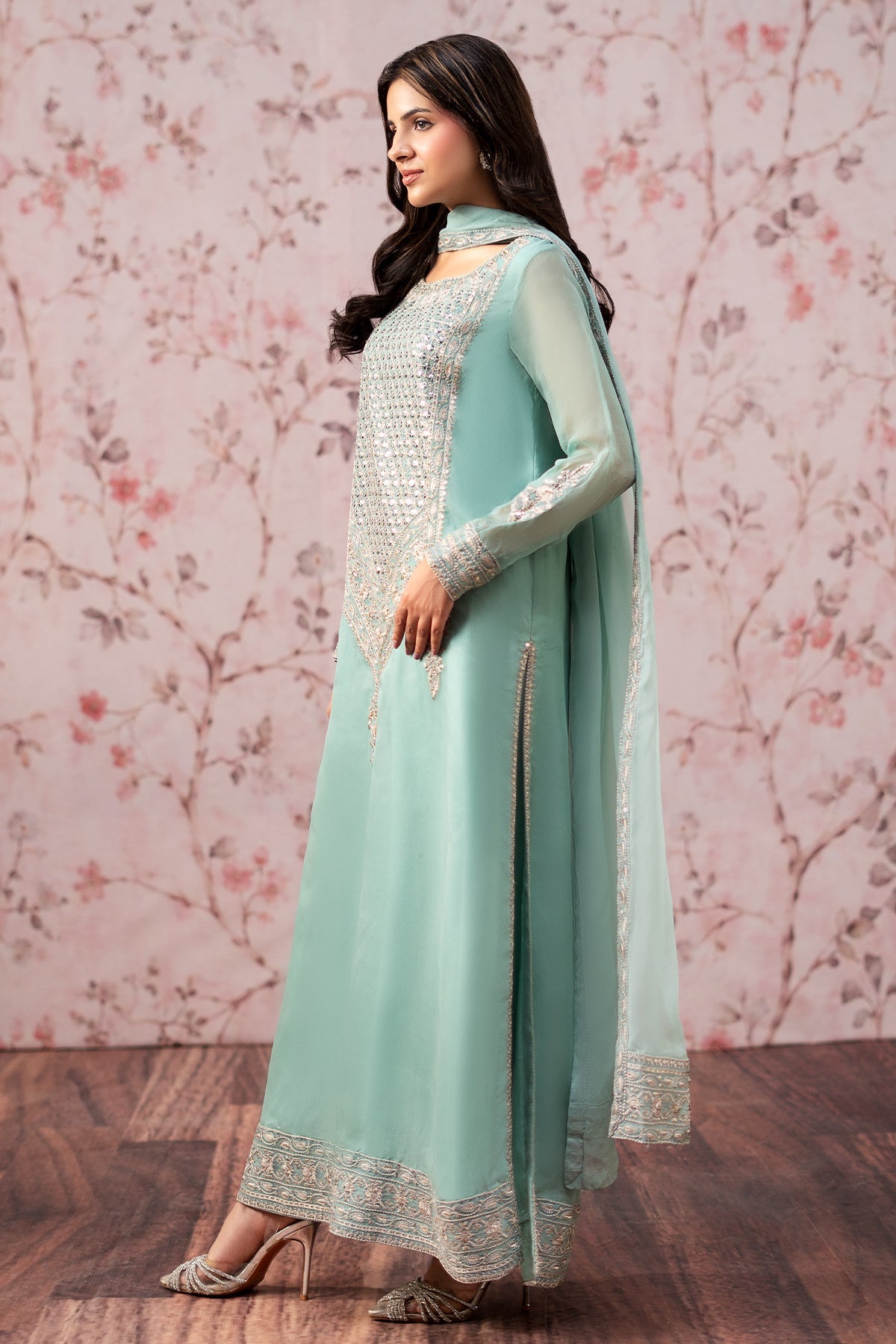 3-PC Embroidered CMA-6-434