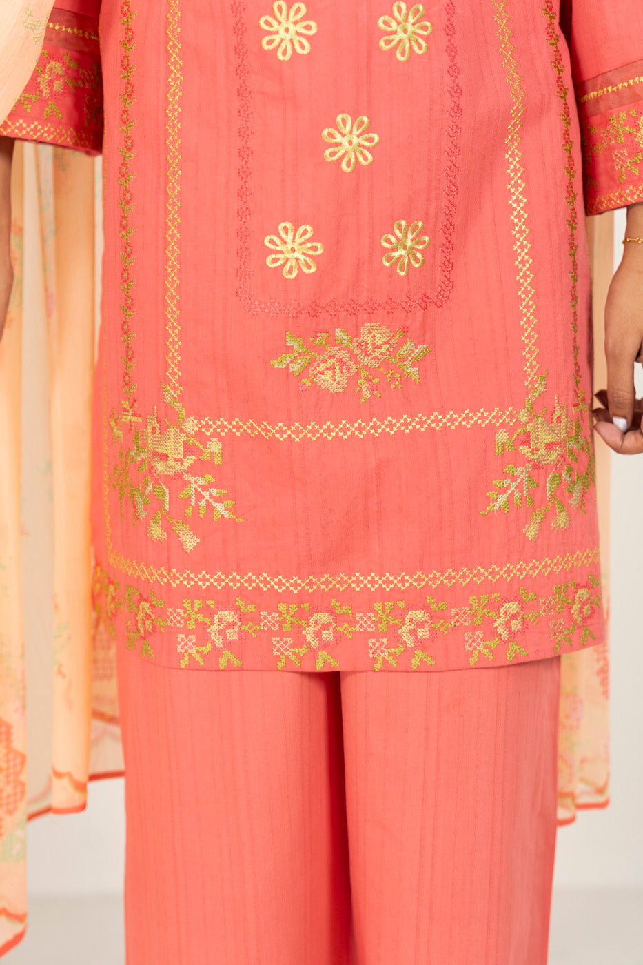 RTW | SHIRT, TROUSER & DUPATTA