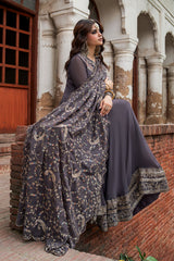3-PC Embroidered Chiffon CMA-6-450