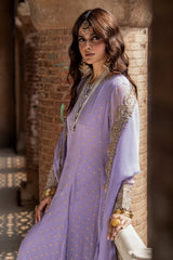 3-PC Embroidered Chiffon CMA-6-428