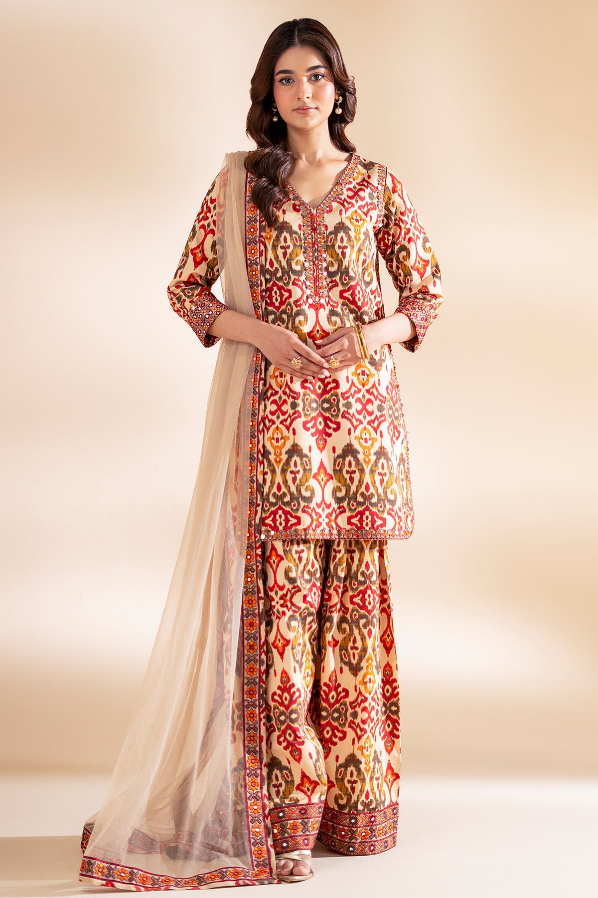 3-PC Printed Silk CNP-6-223