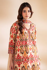 3-PC Printed Silk CNP-6-223