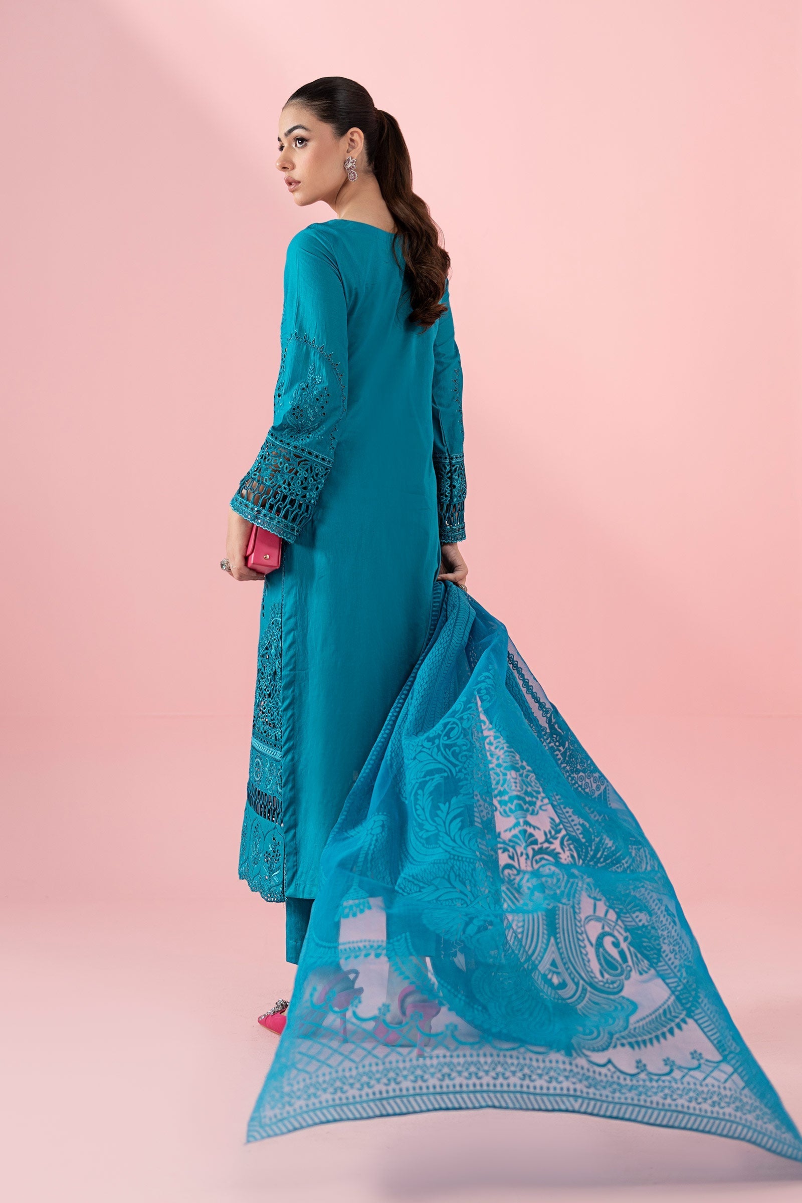 3 Piece Embroidered Lawn Suit