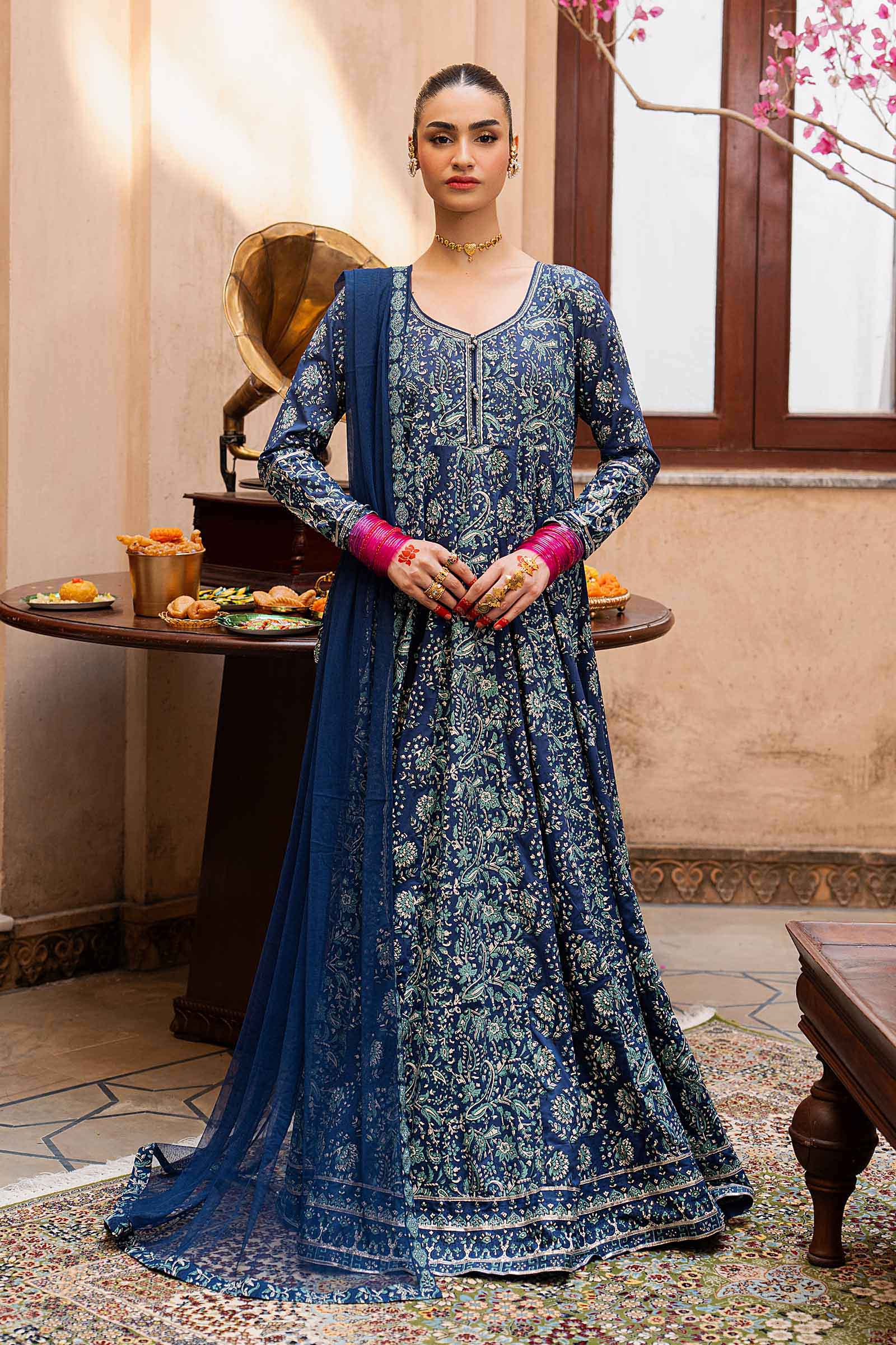 3 Piece Block Printed Lawn Suit