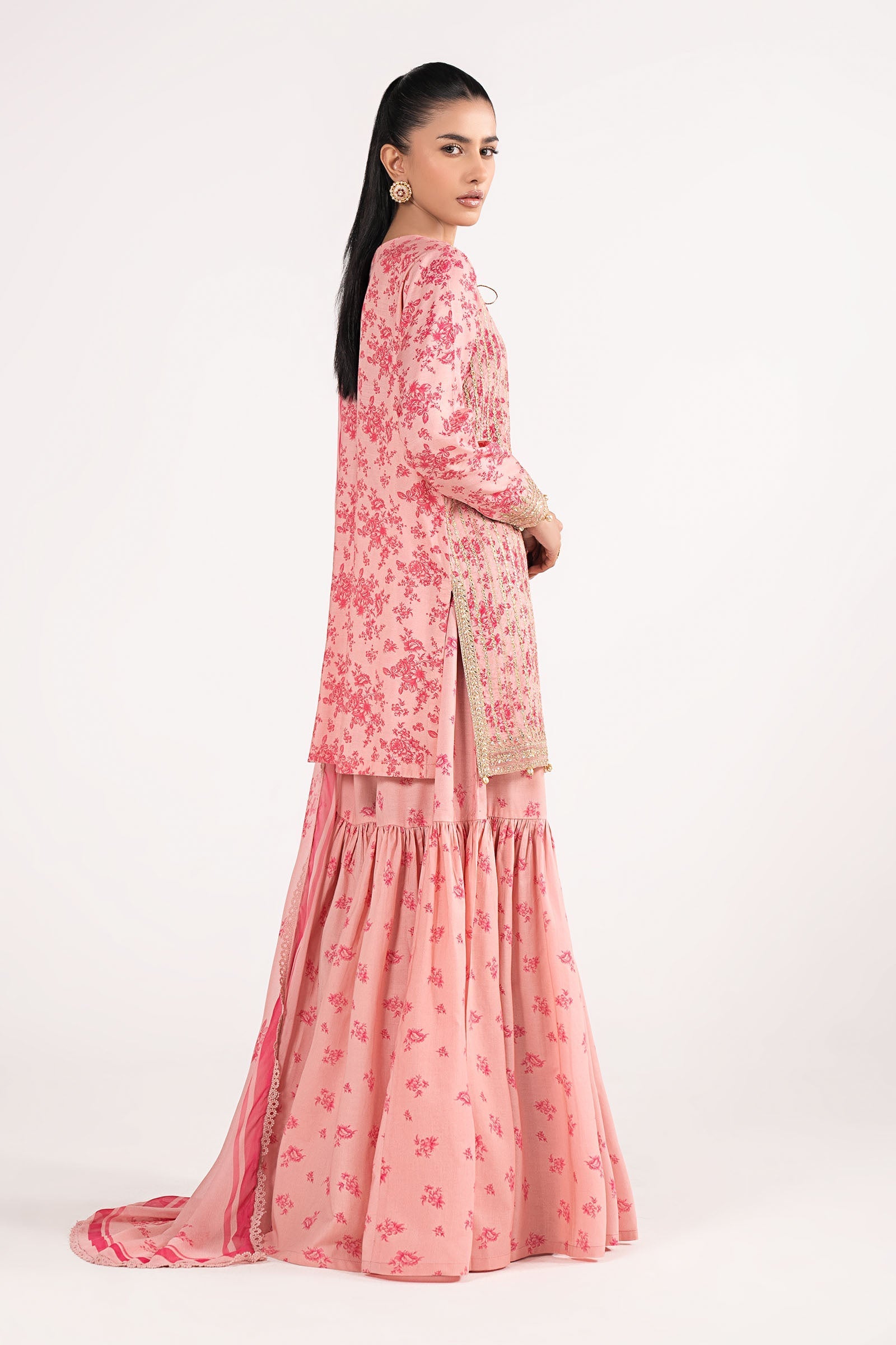 3 Piece Embroidered Lawn Suit