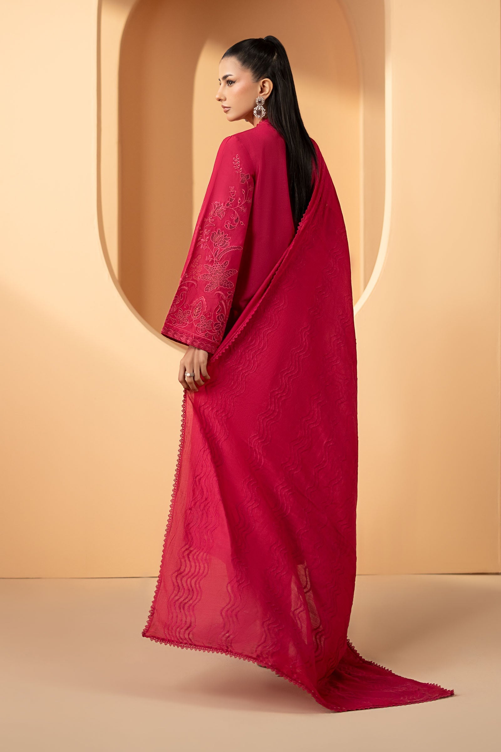 3 Piece Embroidered Lawn Suit