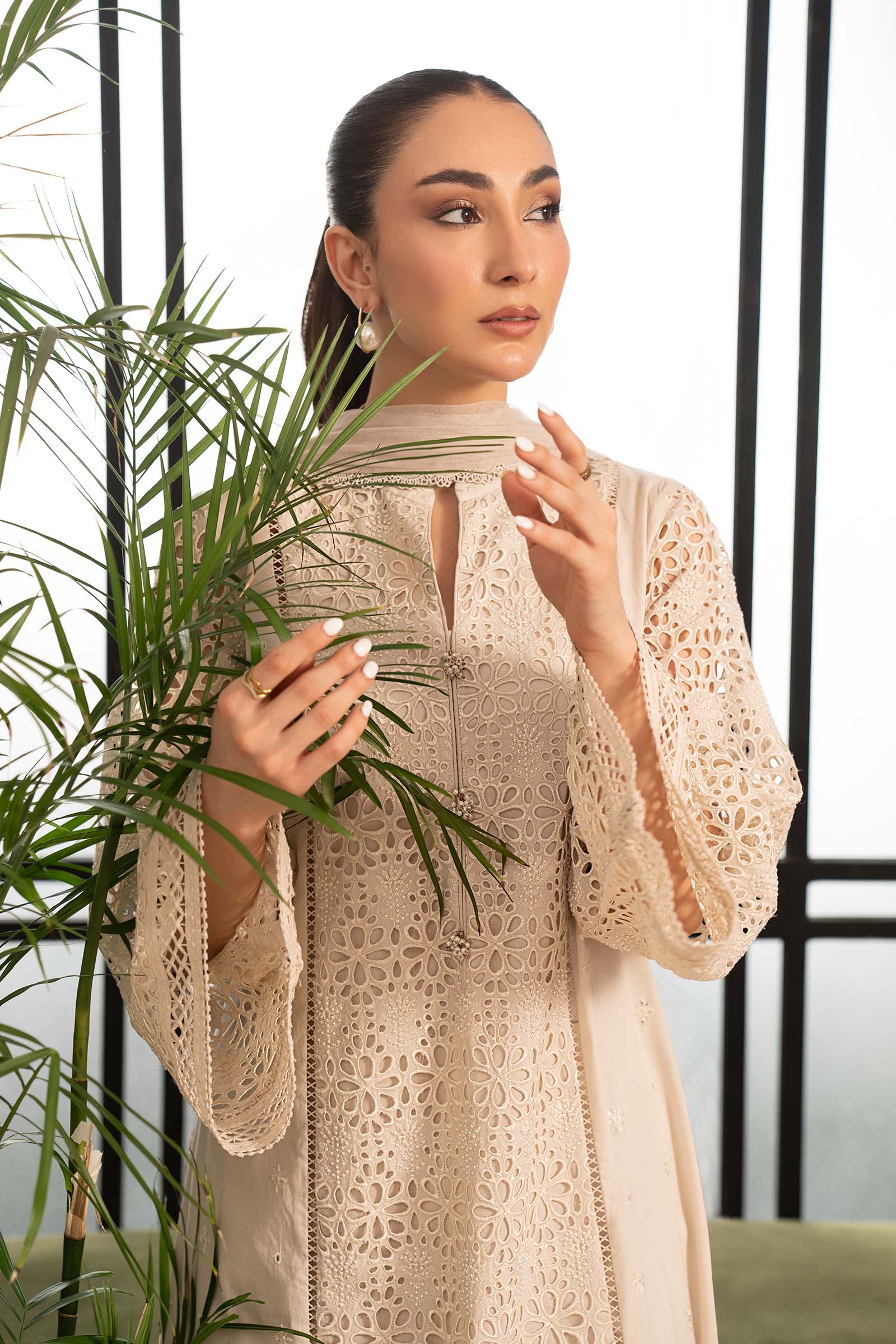 3 Piece Embroidered Lawn Suit
