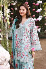 3 Piece Embroidered Lawn Suit