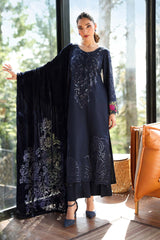 3 Piece Embroidered Linen Suit