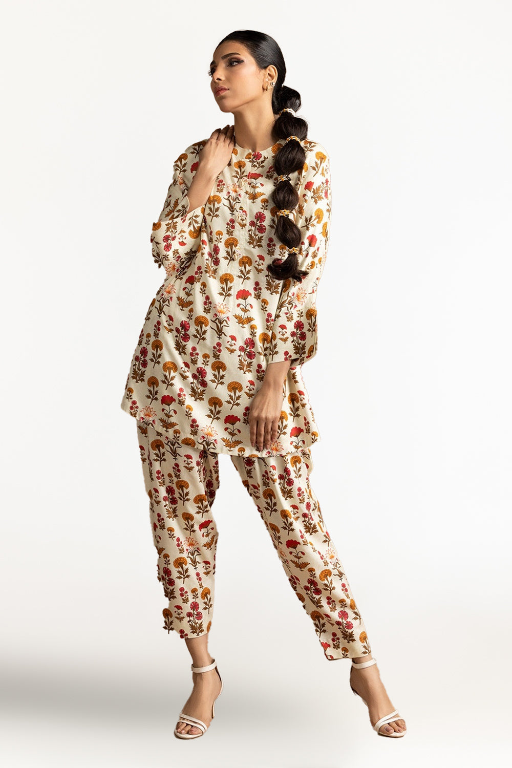 Dobby Printed Co-Ord Set