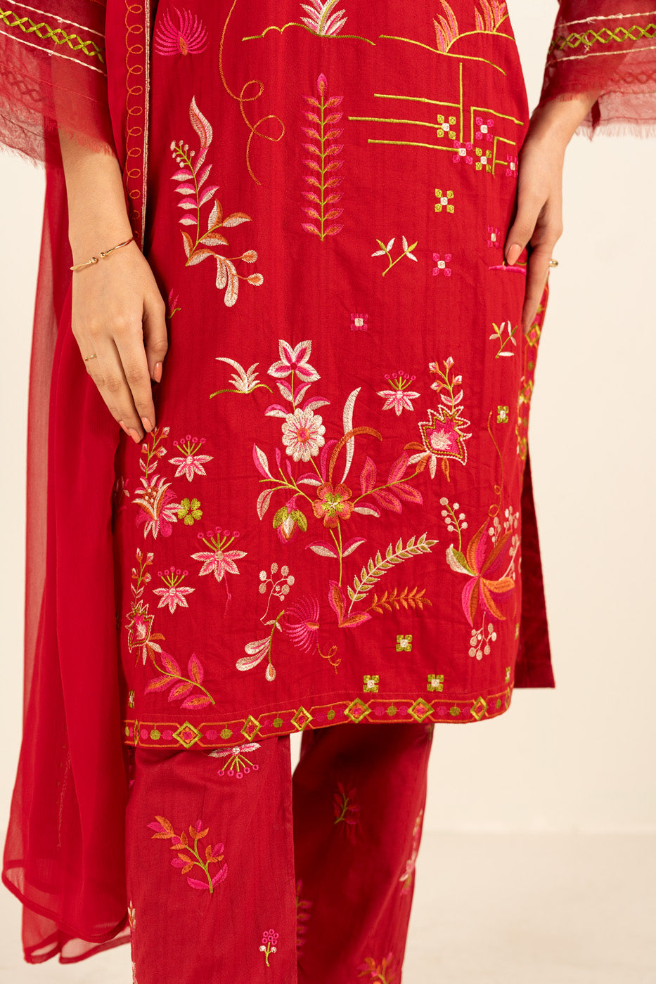 RTW | SHIRT, TROUSER & DUPATTA